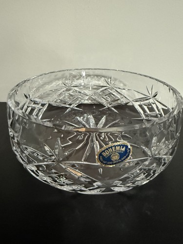 Bohemia crystal glass bowl - bowl, 24%