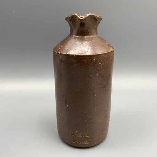 Antique stoneware bottle - antique,