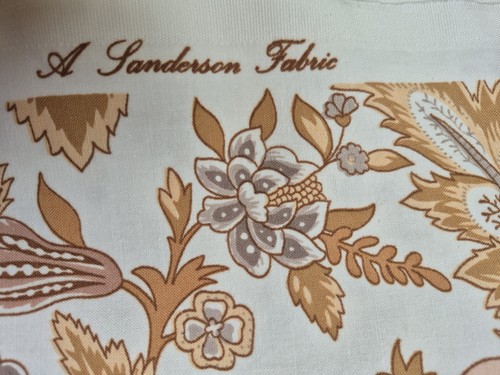 Sanderson vintage cotton - vintage, 80's