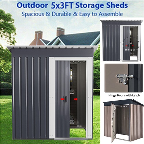 5x3ft garden sheds - 5x3ft, steel