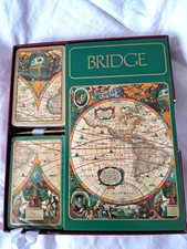  Caspari World Map Bridge Set-