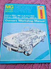 HAYNES MG MIDGET SPRITE MANUAL