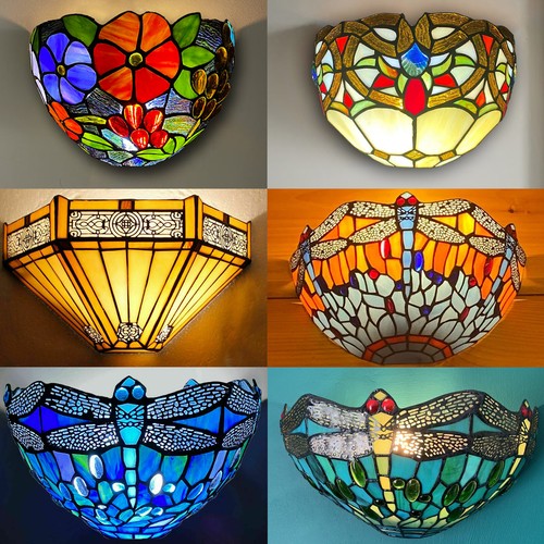 Tiffany style wall sconce - tiffany,