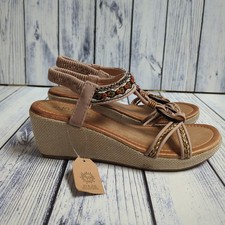 Jo & Joe Trinidad Lightweight Wedge Heel Ladies Sandals UK 6