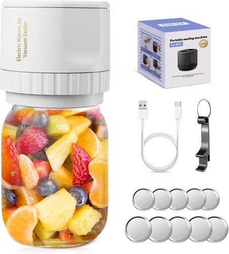Electric mason jar vacuum - electric,