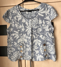 Luca Vanucci Grey Floral Print
