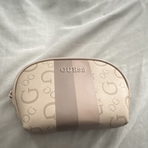 Guess beige make bag - make-up,