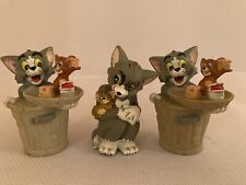 Vintage Tom & Jerry Figures PVC Toys 3” x 3 1993