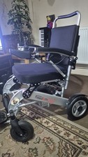 FREEDOM CHAIR Lightweight Folding Electric Wheelchair  Powerchair 4 Batteries