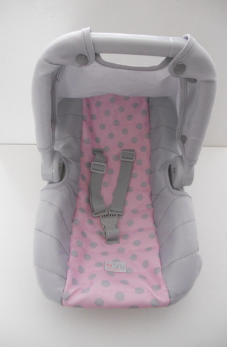Tiny treasures doll grey - ,