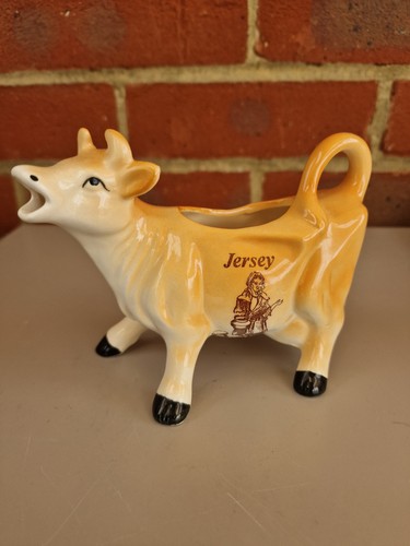Jersey cow shaped jug creamera - cow,