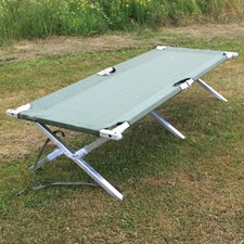 US Army Original Issue Aluminium Camp Bed/Cot Unissued condition WX626