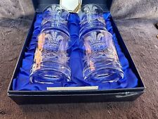 4 Boxed Edinburgh Crystal