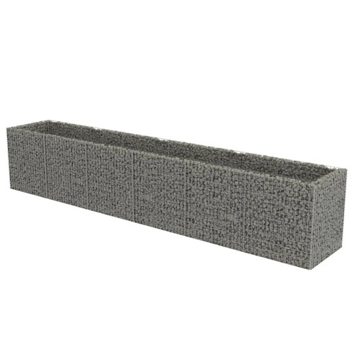 Garden gabion raised - raised, bed