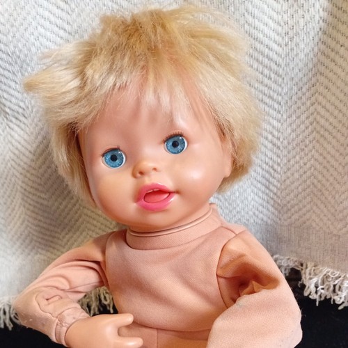 Vintage interactive baby doll - vintage,