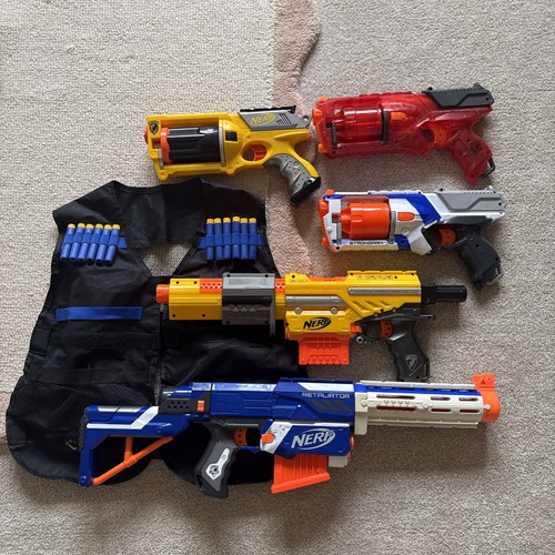 Nerf elite gun bundle incl - 5,