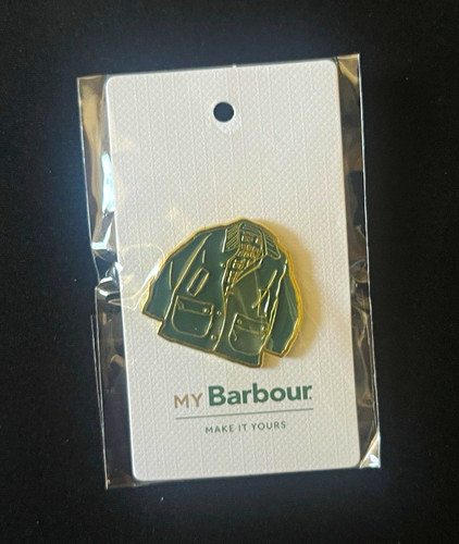 Barbour jacket enamel - jacket, pin