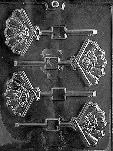 Wedding fan lolly - wedding,