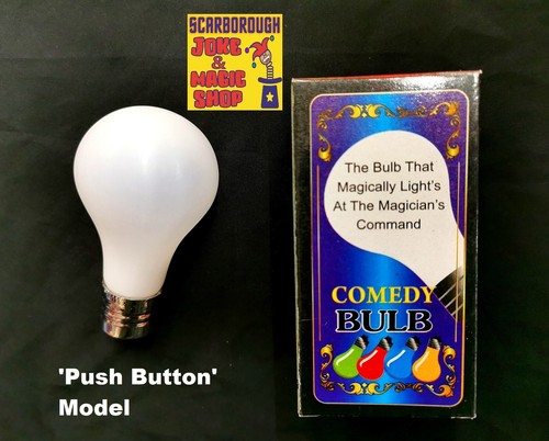 Magic light bulb push - light, up