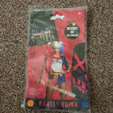 Harley Quinn's Bat Adults Fancy Dress Suicide Squade Baseball Bat Prop Halloween
