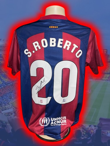 Hand signed sergi roberto - hand,