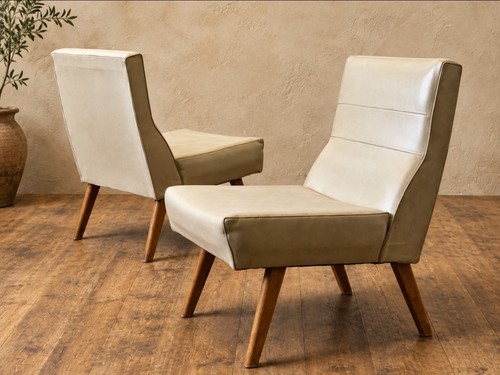 Mid century pair lounge - mid,