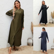 Full Cover Women Swimwear Modest Burkini Muslim Beachwear Islamic Swimsuit 3pcs