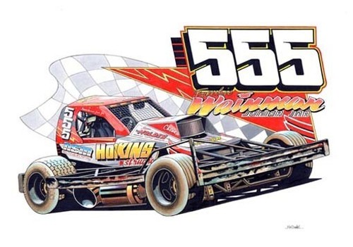 Brisca stock car size - car,