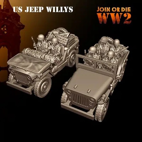 Ww2 willys jeep - ww2, us