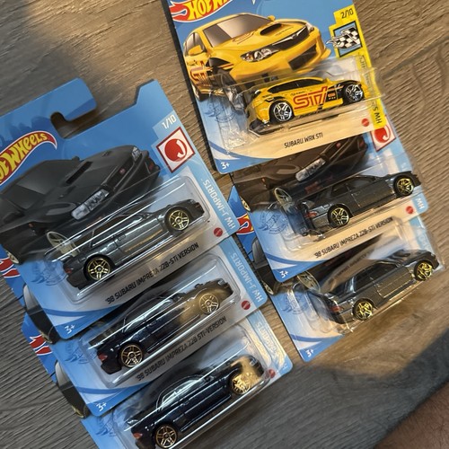 Hot wheels subaru impreza - hot,