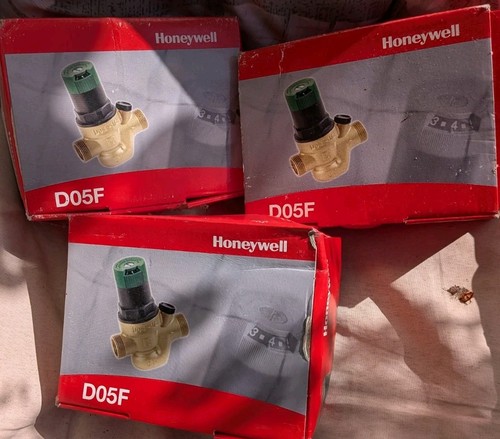 Honeywell d05f 4in brass - 3/4in,