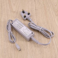 AC Power Adapter Wall Charger/charging for Nintendo Wii U Game Pad 3pin UK PLUG