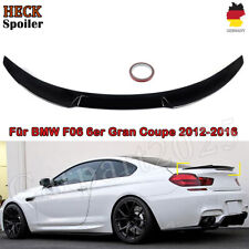Gloss Black M4 Look Fits 6 Series BMW F06 Gran Coupe 12-18 Rear Spoiler Lip