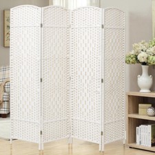 4/6 Panel Woven Wood Privacy