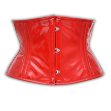 Double steel boned corset