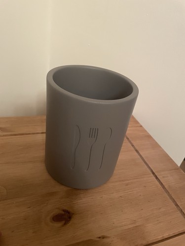 Grey cutlery pot kitchen - -,