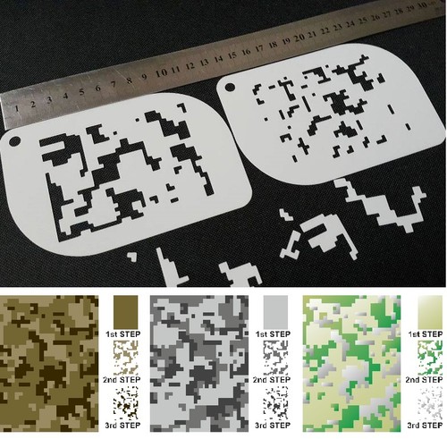 Digital camouflage camo - #xs,