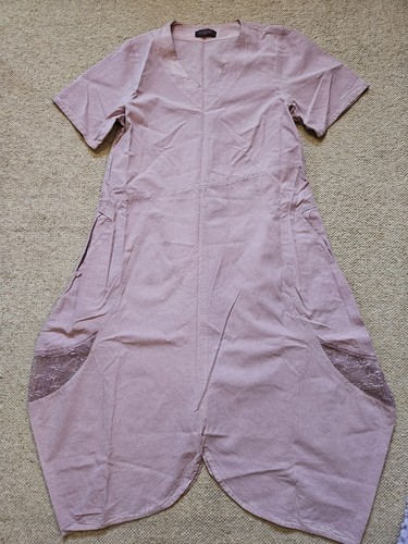 Kekoo pink denim look - denim,