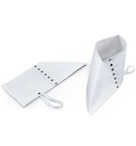 White spats pvc - white,
