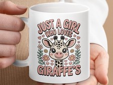 Giraffe Lover Mug, Just A Girl
