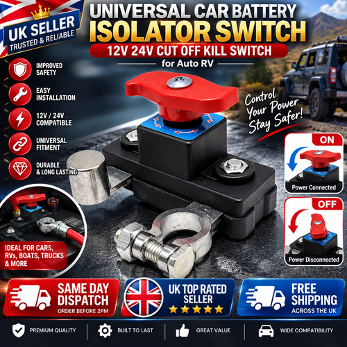 Universal car battery - battery, isolator