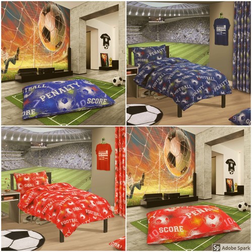 Football soccer kids duvet - football, set