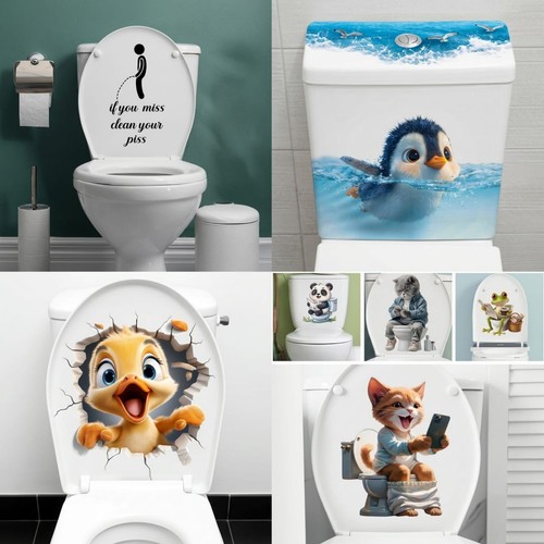 Toilet sign and sticker - toilet,