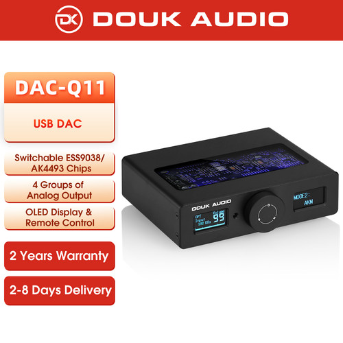 Douk audio dac q11 hifi - audio, dac-q11