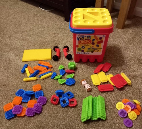 Stickle bricks red - stickle,