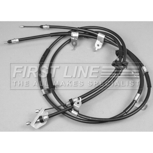 Handbrake cable rear fkb3772 - cable,