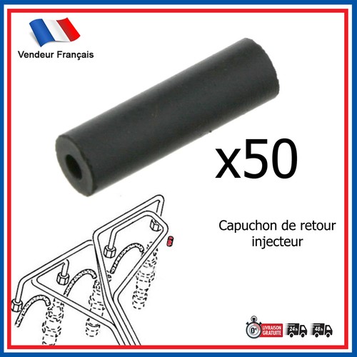 Injector return caps - caps, for