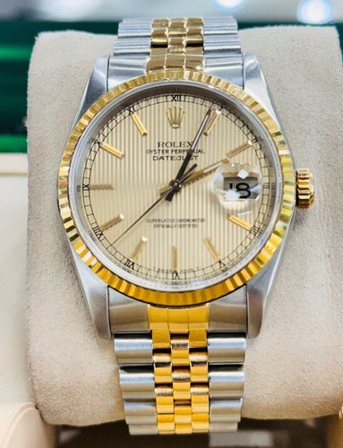 Rolex datejust 16233 18k gold - 18k,