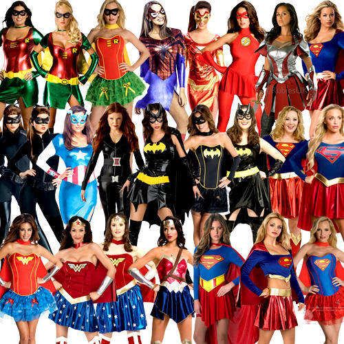 Superhero ladies fancy - superhero,
