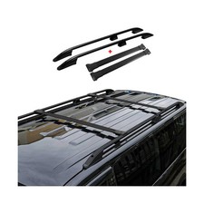 Roof Rack Rail Cross Bars Roof Set for Ford Transit Connect 2014-2023 SWB Black